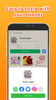 تحميل Personal Stickers-StickerMaker الاتصالات لنظام أندرويد لقطة شاشة 6