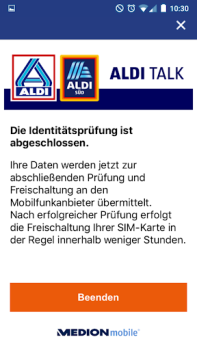 تحميل ALDI TALK Aktivierung الاتصالات لنظام أندرويد لقطة شاشة 3