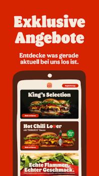 تحميل Burger King Deutschland طعام و شراب لنظام أندرويد لقطة شاشة 2