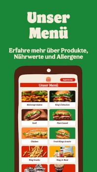 تحميل Burger King Deutschland طعام و شراب لنظام أندرويد لقطة شاشة 3