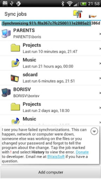 تحميل SyncMe Wireless أدوات لنظام أندرويد لقطة شاشة 6