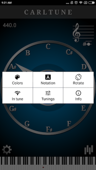 تحميل CarlTune - Chromatic Tuner الموسيقى والصوت لنظام أندرويد لقطة شاشة 3