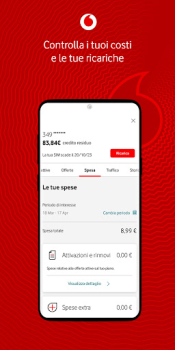 تحميل My Vodafone Italia أدوات لنظام أندرويد لقطة شاشة 2