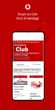 تحميل My Vodafone Italia أدوات لنظام أندرويد لقطة شاشة 3
