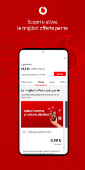 تحميل My Vodafone Italia أدوات لنظام أندرويد لقطة شاشة 5