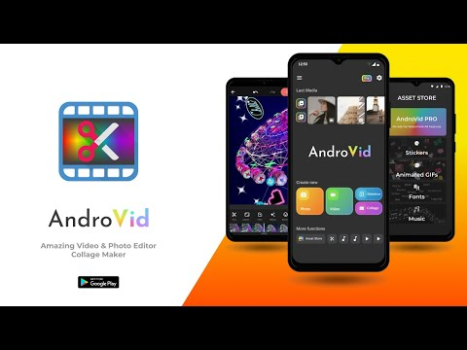 برنامج تصميم للفيديو AndroVid