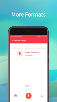 تحميل Audio Recorder الموسيقى والصوت لنظام أندرويد لقطة شاشة 3