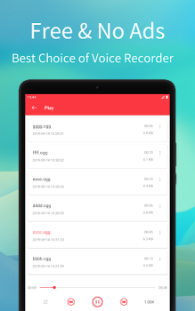 تحميل Audio Recorder الموسيقى والصوت لنظام أندرويد لقطة شاشة 6