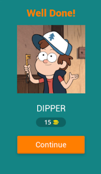 تحميل Gravity Falls GAME ألعاب الكلمات لنظام أندرويد لقطة شاشة 2