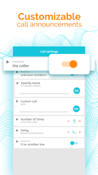 تحميل Caller Name and Message Announcer أدوات لنظام أندرويد لقطة شاشة 2