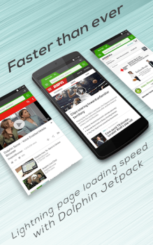 تحميل Dolphin Jetpack - Fast & Flash الاتصالات لنظام أندرويد لقطة شاشة 6