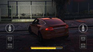تحميل Model X Tesla Car Parking Game المحاكاة لنظام أندرويد لقطة شاشة 4