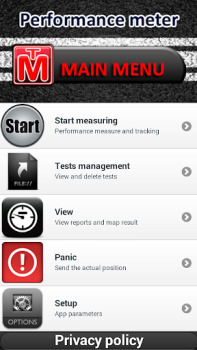 تحميل Car Performance Meter, speedom الخرائط والملاحة لنظام أندرويد لقطة شاشة 2