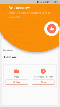 تحميل Fake Call and Sms وسائل الترفيه لنظام أندرويد لقطة شاشة 2