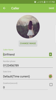 تحميل Fake Call and Sms وسائل الترفيه لنظام أندرويد لقطة شاشة 4