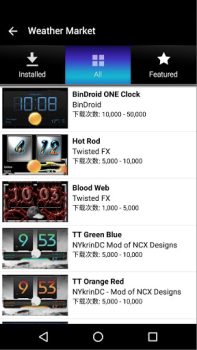 تحميل Fancy Widgets إضفاء الطابع الشخصي لنظام أندرويد لقطة شاشة 5