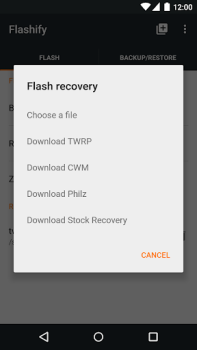 تحميل Flashify (for root users) أدوات لنظام أندرويد لقطة شاشة 2