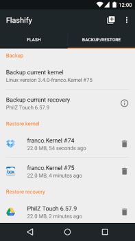 تحميل Flashify (for root users) أدوات لنظام أندرويد لقطة شاشة 3
