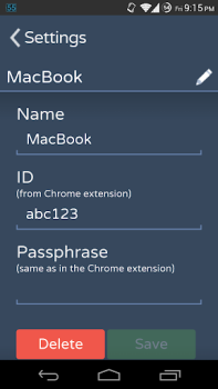 تحميل Phone to Chrome أدوات لنظام أندرويد لقطة شاشة 3