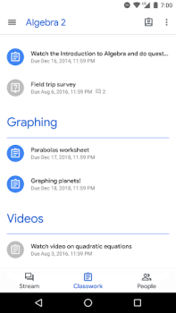 تحميل Google Classroom التعليم لنظام أندرويد لقطة شاشة 2