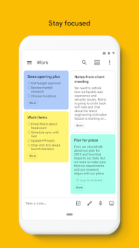تحميل Google Keep - ملاحظات وقوائم عمل لنظام أندرويد لقطة شاشة 5