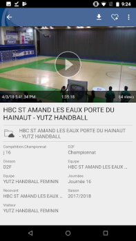 تحميل HandTV مشغلات الفيديو والمحررين لنظام أندرويد لقطة شاشة 2