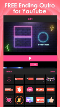 تحميل Intro Maker -video intro outro مشغلات الفيديو والمحررين لنظام أندرويد لقطة شاشة 5