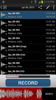 تحميل iRig Recorder FREE الموسيقى والصوت لنظام أندرويد لقطة شاشة 3