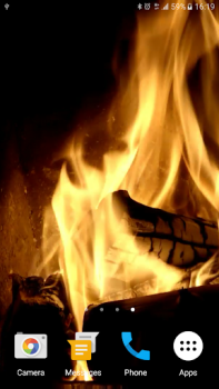 تحميل Fireplace Live Wallpaper إضفاء الطابع الشخصي لنظام أندرويد لقطة شاشة 4