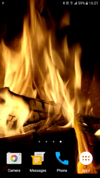 تحميل Fireplace Live Wallpaper إضفاء الطابع الشخصي لنظام أندرويد لقطة شاشة 7