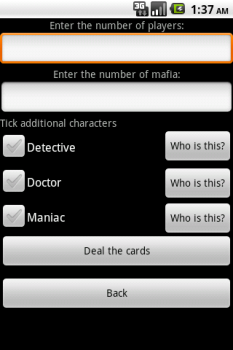 تحميل Mafia (party game) وسائل الترفيه لنظام أندرويد لقطة شاشة 2