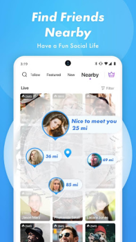 تحميل LiveMe Lite الاجتماعية لنظام أندرويد لقطة شاشة 3