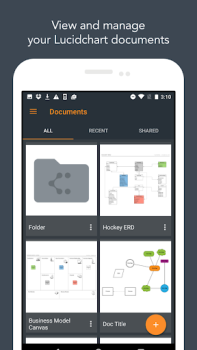 تحميل Lucidchart عمل لنظام أندرويد لقطة شاشة 3