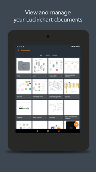 تحميل Lucidchart عمل لنظام أندرويد لقطة شاشة 7
