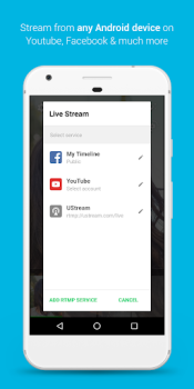 تحميل ManyCam - Easy live streaming وسائل الترفيه لنظام أندرويد لقطة شاشة 2