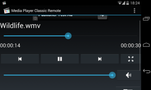 تحميل Media Player Classic Remote مشغلات الفيديو والمحررين لنظام أندرويد لقطة شاشة 2