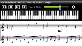 تحميل Midi Sheet Music الموسيقى والصوت لنظام أندرويد لقطة شاشة 6