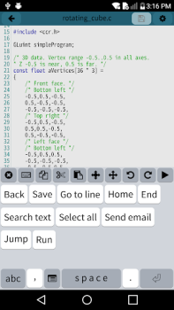 تحميل Mobile C [ C/C++ Compiler ] التعليم لنظام أندرويد لقطة شاشة 4