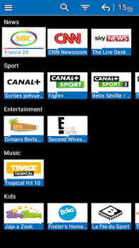 تحميل Mobile TV مشغلات الفيديو والمحررين لنظام أندرويد لقطة شاشة 3