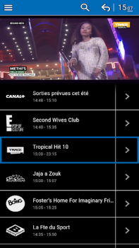 تحميل Mobile TV مشغلات الفيديو والمحررين لنظام أندرويد لقطة شاشة 4