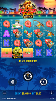 تحميل Bigger Bass Bonanza Slot Game كازينو لنظام أندرويد لقطة شاشة 2