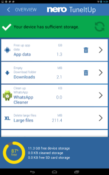 تحميل Nero TuneItUp | Boost & Clean أدوات لنظام أندرويد لقطة شاشة 2