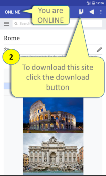 تحميل Offline Browser الاتصالات لنظام أندرويد لقطة شاشة 2