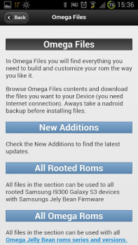 تحميل Omega Files أدوات لنظام أندرويد لقطة شاشة 4
