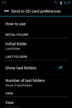 تحميل Send to SD card أدوات لنظام أندرويد لقطة شاشة 3