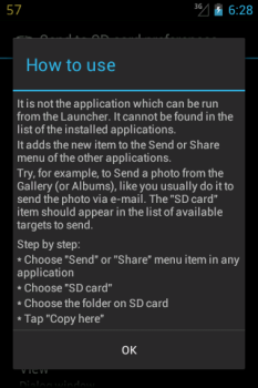 تحميل Send to SD card أدوات لنظام أندرويد لقطة شاشة 4