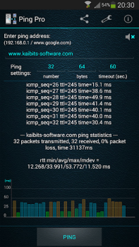 تحميل Ping Pro أدوات لنظام أندرويد لقطة شاشة 3