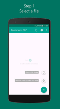 تحميل Publisher to PDF عمل لنظام أندرويد لقطة شاشة 2