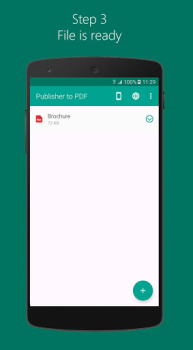 تحميل Publisher to PDF عمل لنظام أندرويد لقطة شاشة 4