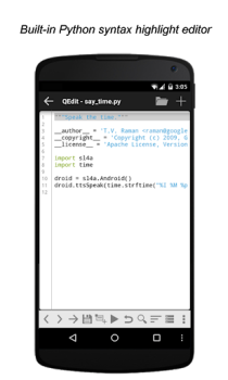 تحميل QPython 3L - Python for Androi التعليم لنظام أندرويد لقطة شاشة 2